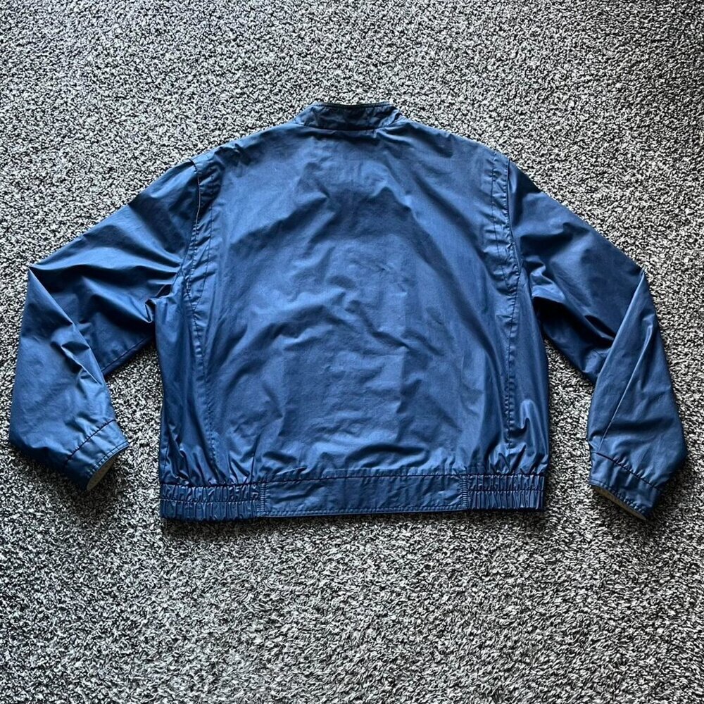 Vintage 80s Members Only Navy Blue Jacket Men L/46 Normcore Biker Grunge Utility - Picture 3 of 7